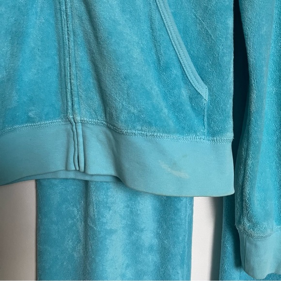 Vintage Y2K Juicy Couture blue velour tracksuit - Picture 9 of 16